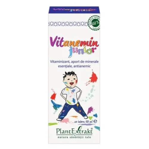 Plant E Vitanemin Junior -sirop x 125 ml