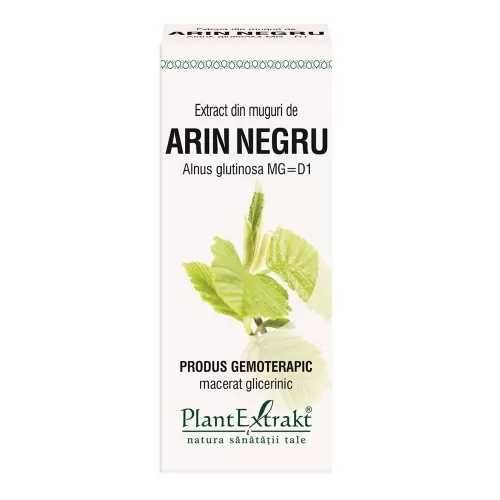Extract din muguri de Arin Negru, 50 ml, Plant Extrakt