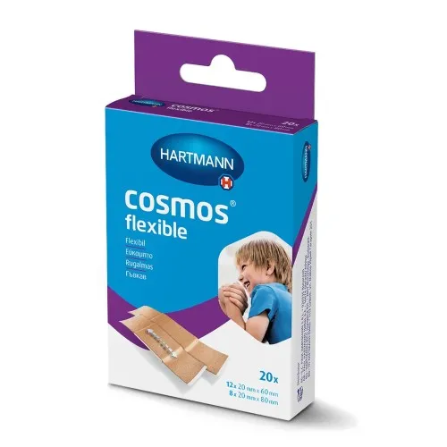 Plasturi elastici Flexible Dermaplast (535250), 20 bucati, Hartmann