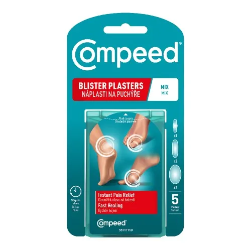Plasturi pentru basici Mixt, 5 bucati, Compeed