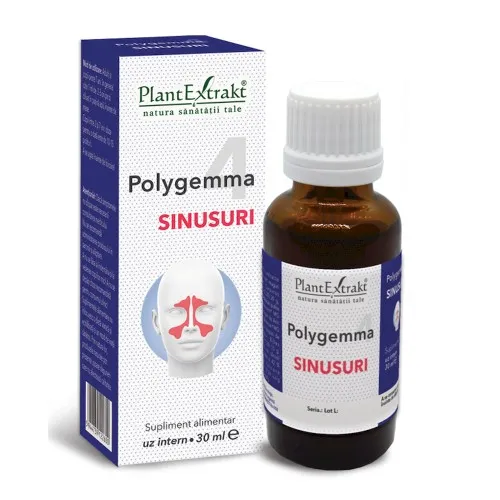 Polygemma 4, Sinusuri, 30 ml, Plant Extrakt
