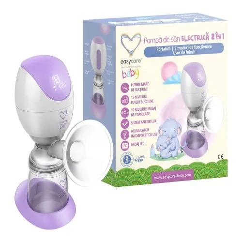 Pompa San Electrica 2 in 1 Portabila, Easy Care Baby