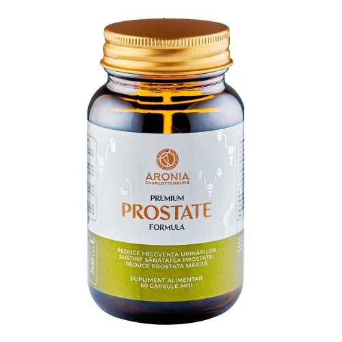 Premium Prostate Formula, 60 capsule moi, Aronia