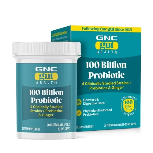 Probiotic Complex Extra Strength 100 Billion CFU, 20 capsule, GNC