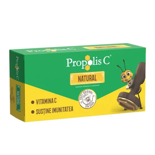 Propolis C Natural, 30 comprimate, Fiterman