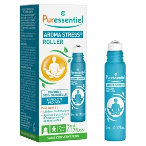 Stress Roll-on 12 Uleiuri Esentiale, 5ml, Puressentiel