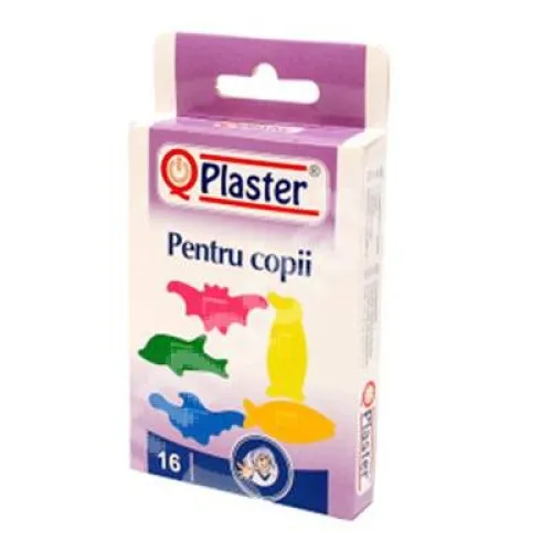 Qplaster Plasturi Transparenti -buc x 16