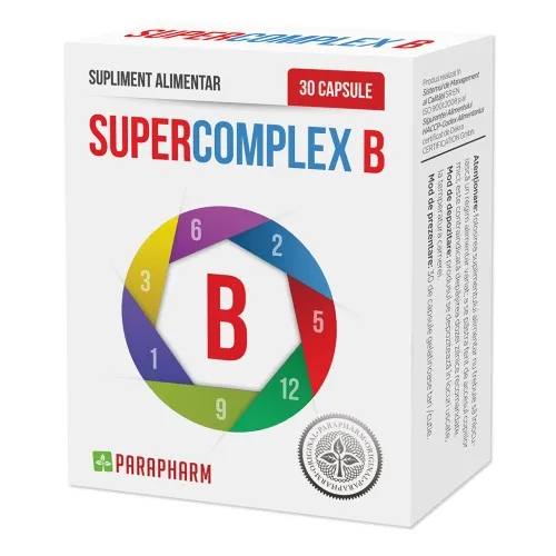Super Complex B, 30 capsule, Parapharm