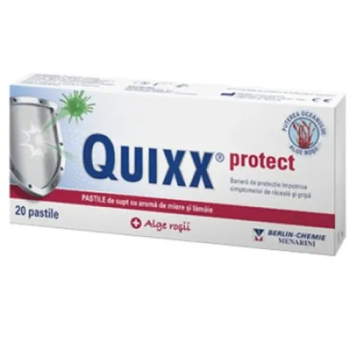 Quixx Protect cu alge rosii 10 mg, 20 tablete, Berlin-Chemie Ag
