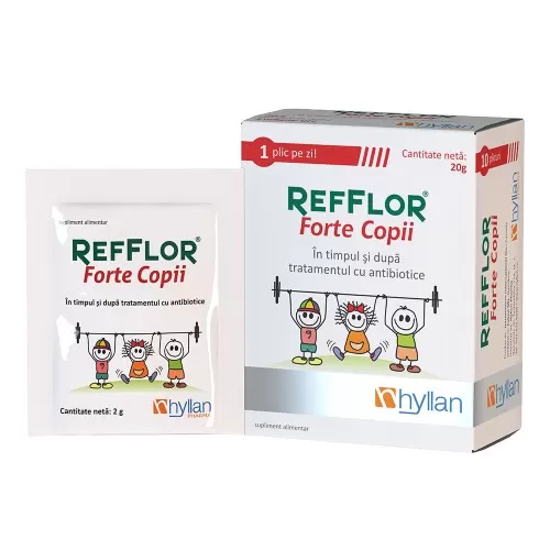 Refflor Forte copii, 10 plicuri, Hyllan