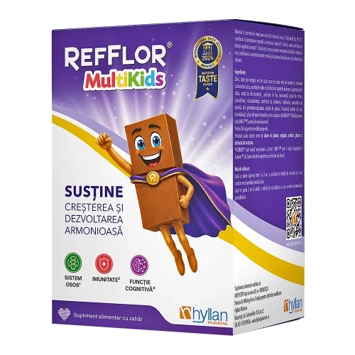 Refflor Multikids, 30 tablete masticabile, Hyllan