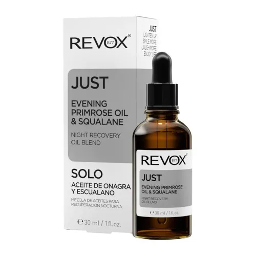 Ulei Fata Just Evening Primrose Oil and Squalane, 30ml, Revox