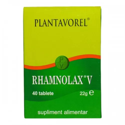 Rhamnolax V, 40 tablete, Plantavorel
