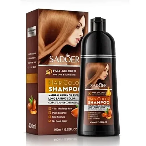 Sampon Nuantator Saten cu Extract de Argan Sadoer, 400ml - Romtox