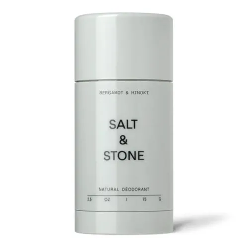 Deodorant Natural Extra Strenght cu Bergamot si Hinoki, 75g, Salt&Stone