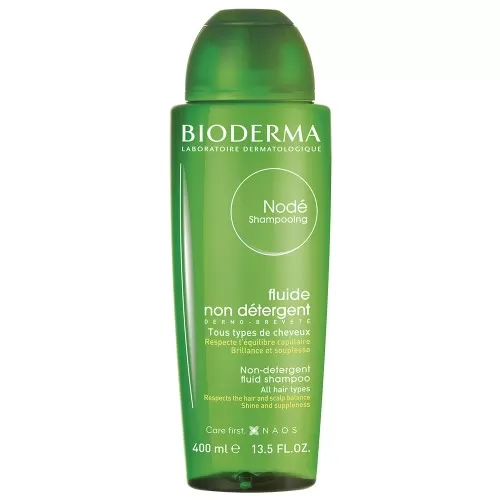 Sampon pentru toate tipurile de par Node Fluid, 400ml, Bioderma