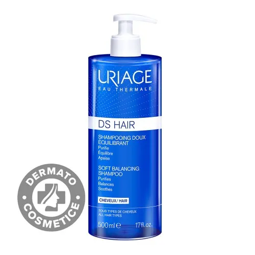 Sampon reechilibrant D.S. Hair, 500ml, Uriage