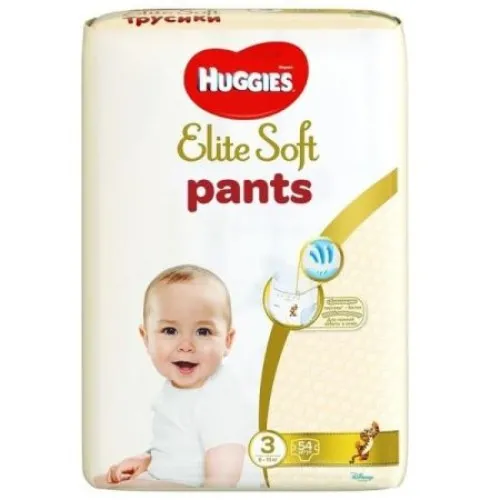 Scutece Huggies nr.3 Elite-Soft 6-11 kg x 54
