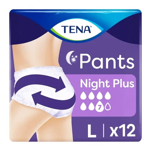 Scutece pentru adulti Pants Plus Night L, 12 bucati, Tena