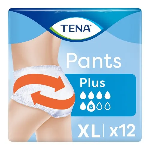 Scutece tip chilot pentru adulti Pants Plus Extra Large, 12 buc