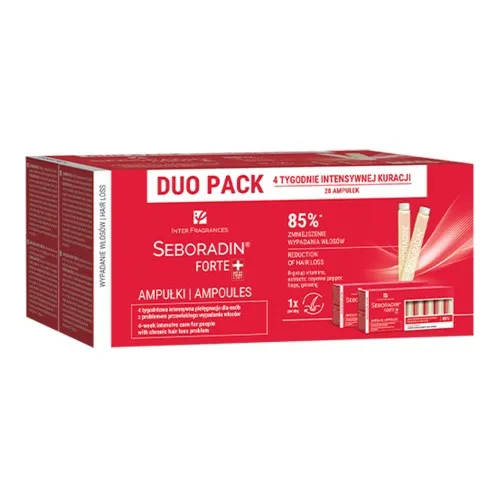 Tratament Intensiv Forte Plus 5.5ml, 28 flacoane, Seboradin
