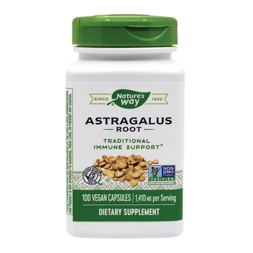Astragalus 470 mg, 100 capsule vegetale, Secom