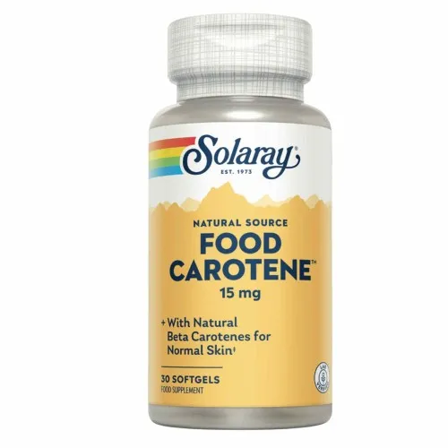 Food Carotene 25000 UI, 30 capsule moi, Secom