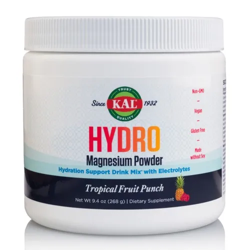 Pudra cu Magneziu Hydro Magnesium Powder Solaray, 268 g, Secom