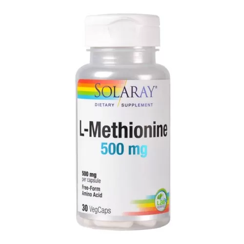 L-Methionine, 30 capsule vegetale, Secom