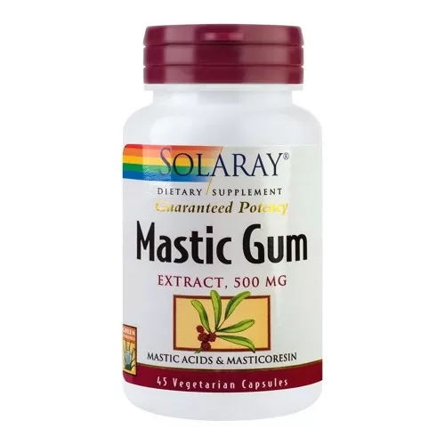 Mastic Gum Extract, 45 capsule vegetale, Secom