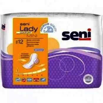 Absorbante pentru incontinenta pentru femei Lady Comfort, Mini, 12 bucati, Seni