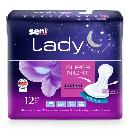 Absorbante urologice Super Night Lady, 12 bucati, Seni