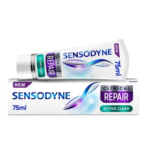 Pasta de Dinti Clinical Repair Active Clean, 75ml, Sensodyne