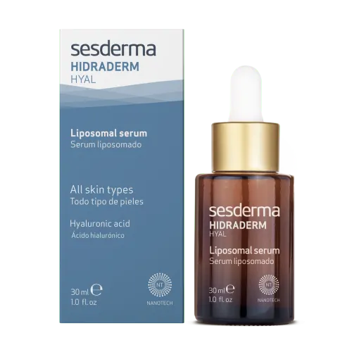 Ser hidratant cu 3 tipuri de acid hialurionic, Hidraderm Hyal, 30 ml, Sesderma