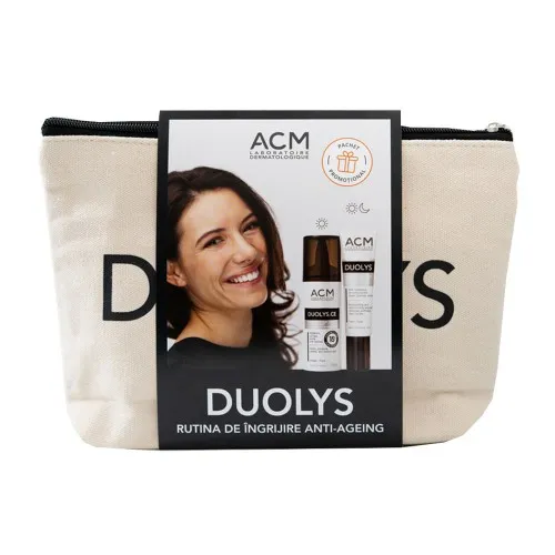 Ser Intensiv Antiox. Duolys C.E. 15ml + Crema Contur Ochi Duolys, 15ml (Pachet Promo), ACM