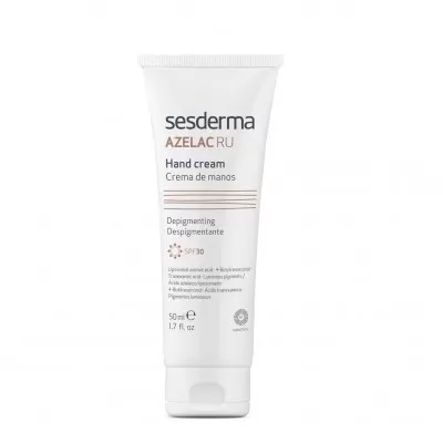 Crema depigmentanta pentru maini Azelac RU, SPF 30, 50 ml, Sesderma