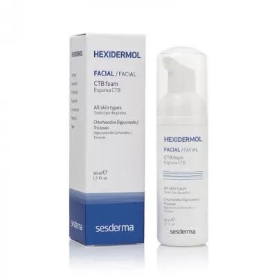 Spuma de curatare Hexidermol Ctb, 50 ml, Sesderma