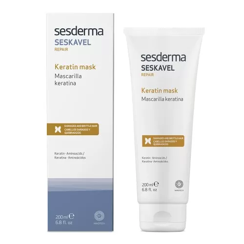 Masca de par cu keratina Seskavel, 200 ml, Sesderma