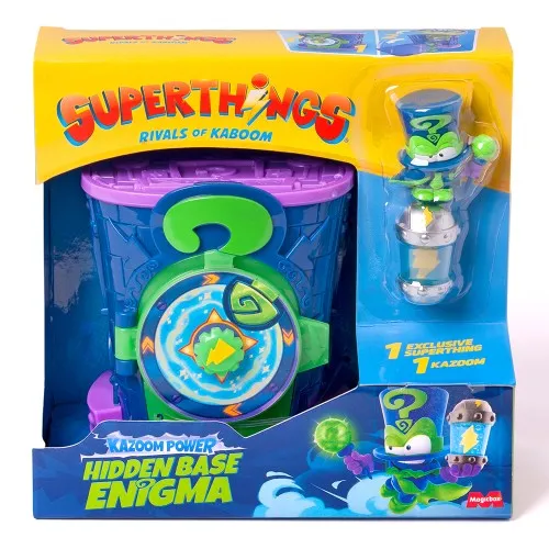 Set de Joaca Baza Ascunsa Enigma - Superthings