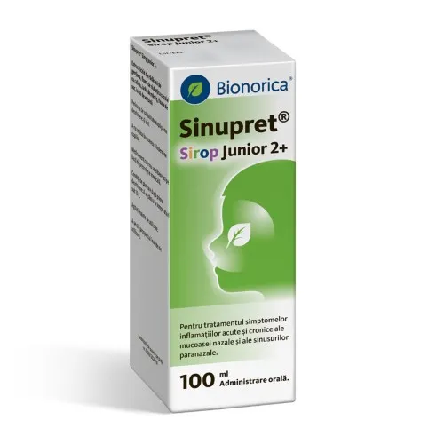 Sirop Sinupret Junior +2ani, 100 ml