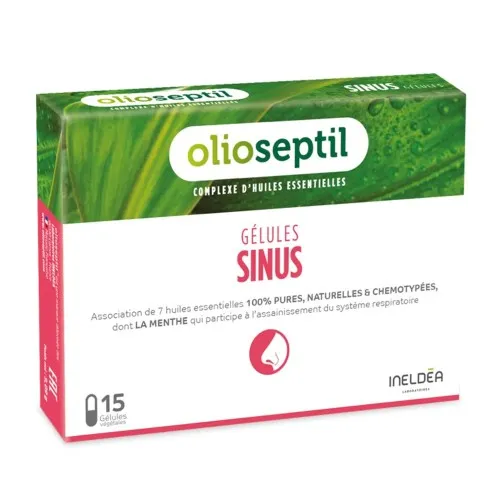 Sinus Olioseptil, 15 capsule, Ineldea Laboratoires