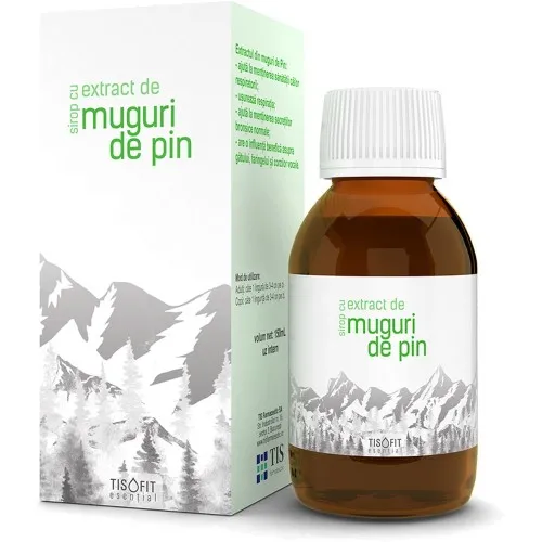 Sirop cu muguri de pin Tisofit, 150ml, Tis Farmaceutic