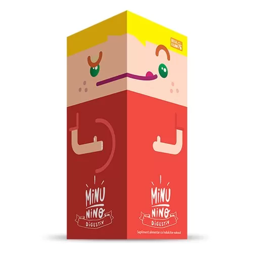 Sirop digestiv Minunino, 100 ml, Medimow