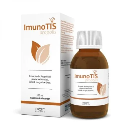 Sirop ImunoTIS Propolis, 150ml, Tis Farmaceutic