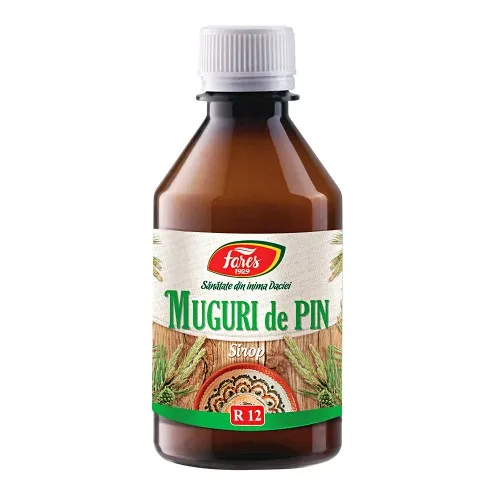 Sirop Muguri de pin, 250 ml, Fares