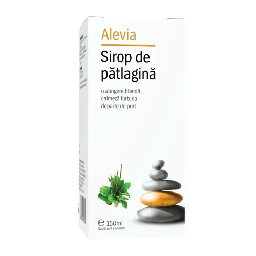 Sirop patlagina, 150 ml, Alevia