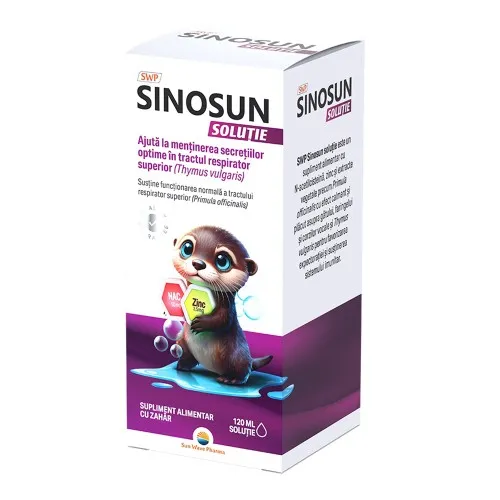Sirop Sinosun, 120ml, Sun Wave Pharma