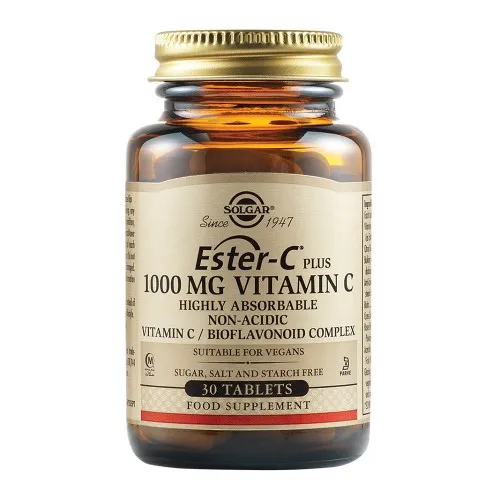 Ester C Plus 1000mg Vitamin C, 30 tablete, Solgar