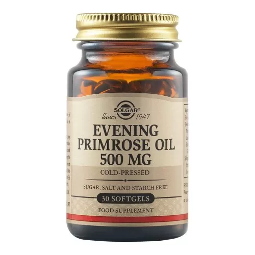 Evening Primrose Oil 500 mg, 30 capsule moi, Solgar