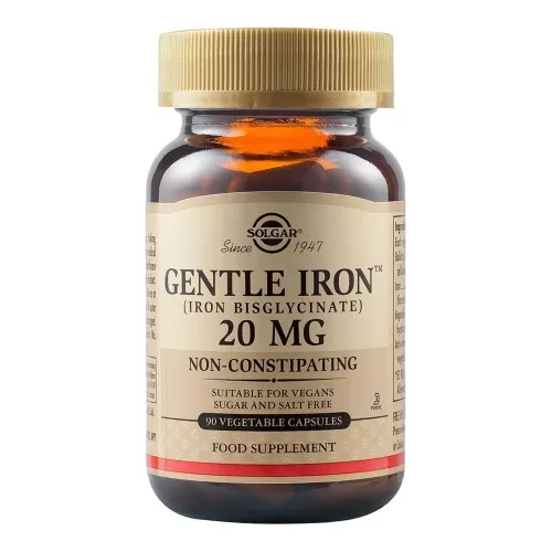 Gentle Iron 20 mg, 90 capsule, Solgar